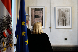 Vernissage der Ausstellung: 'Transzendenzen'